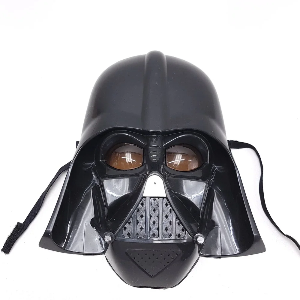 Star Wars Darth Vader Mask Rubies Lucasfilm 2011 Black Plastic Costume Accessory